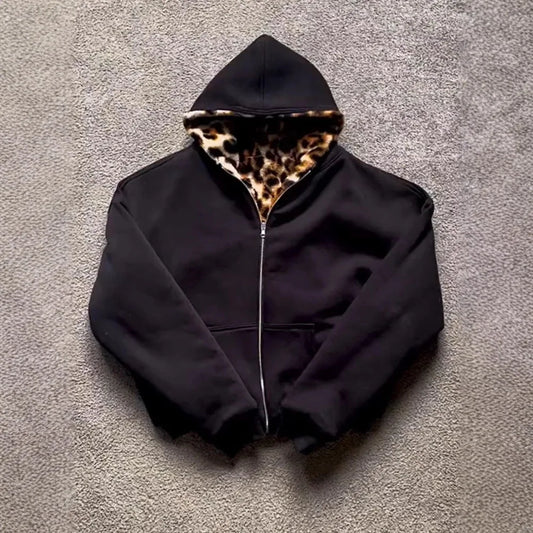 Styling Tips for Your Leopard Zip Jacket 1.0