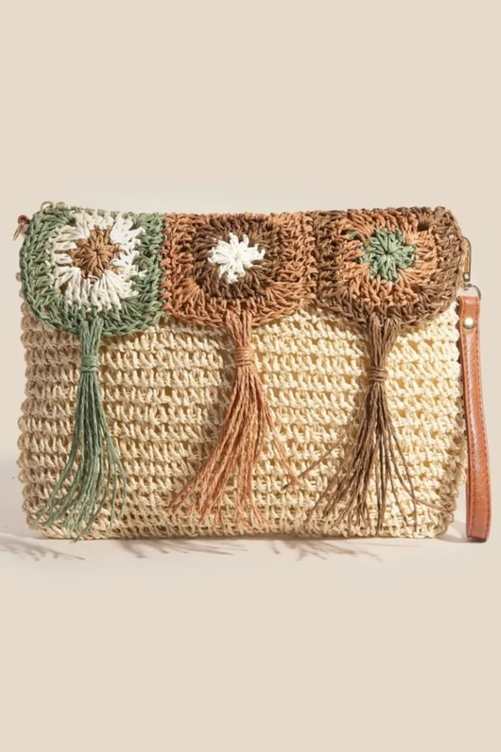 Fame Intricate Tassel Braided Crossbody Bag — Apparel By Junior