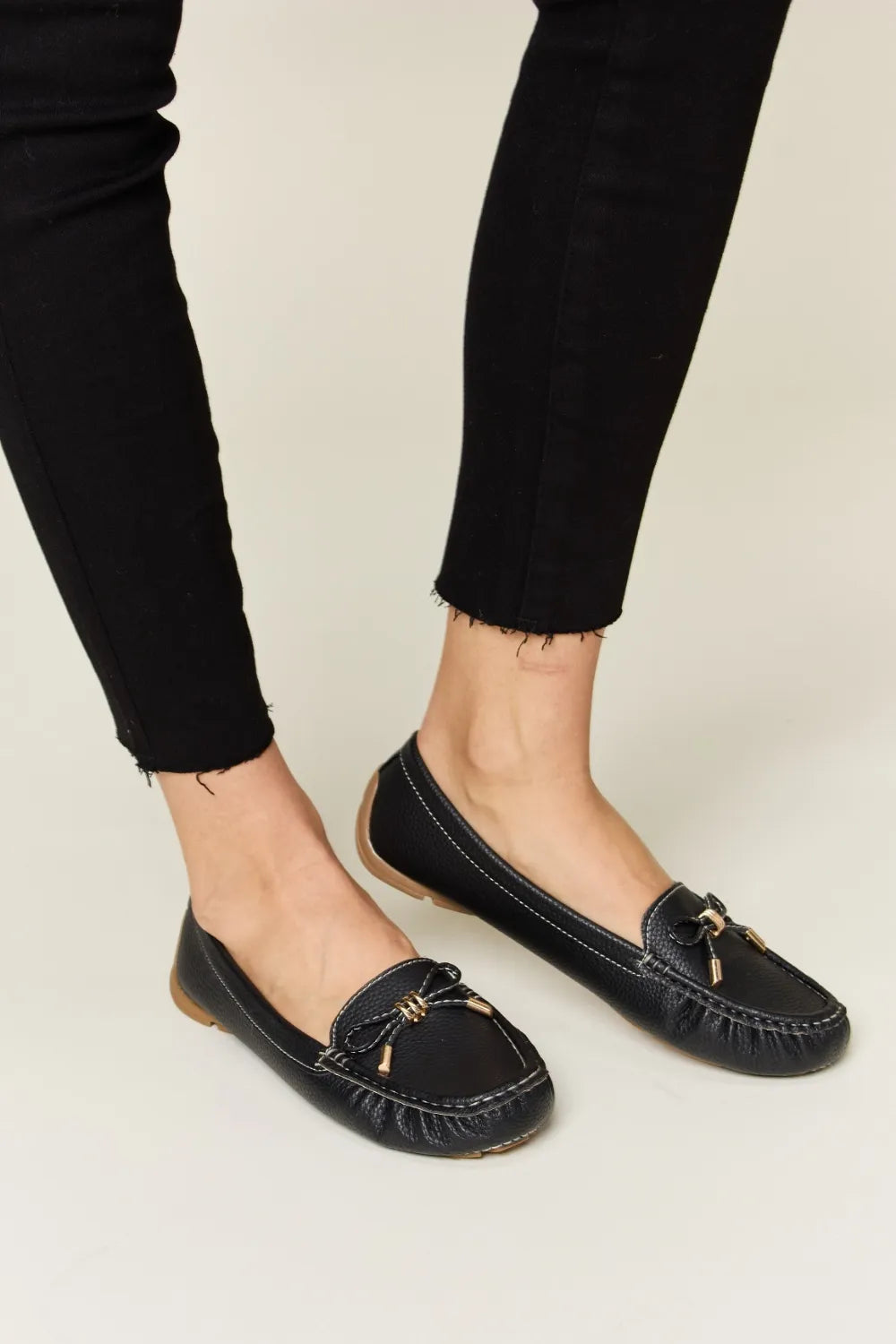 Forever Link Slip On Bow Flats Loafers — Apparel By Junior