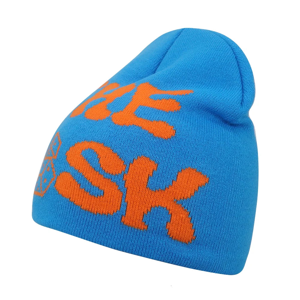 Y2K Letter Knit Beanie