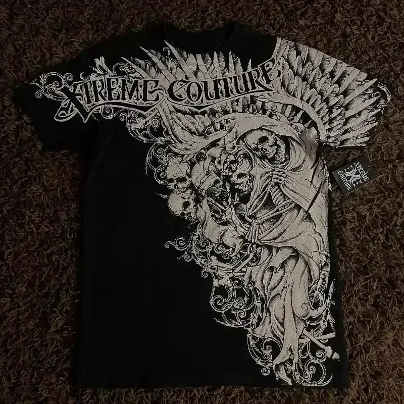 Y2K White Shirt Affliction