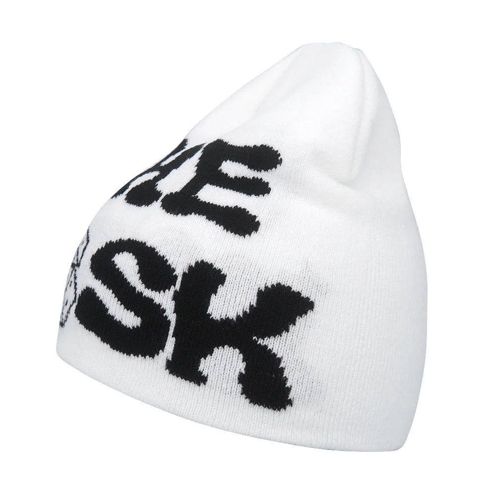 Y2K Letter Knit Beanie