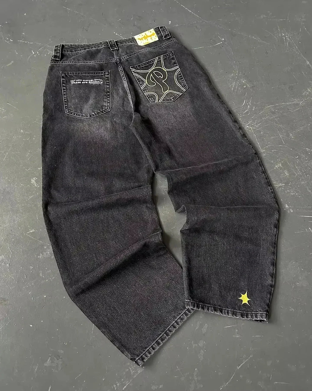 Wide legs Y2K jeans
