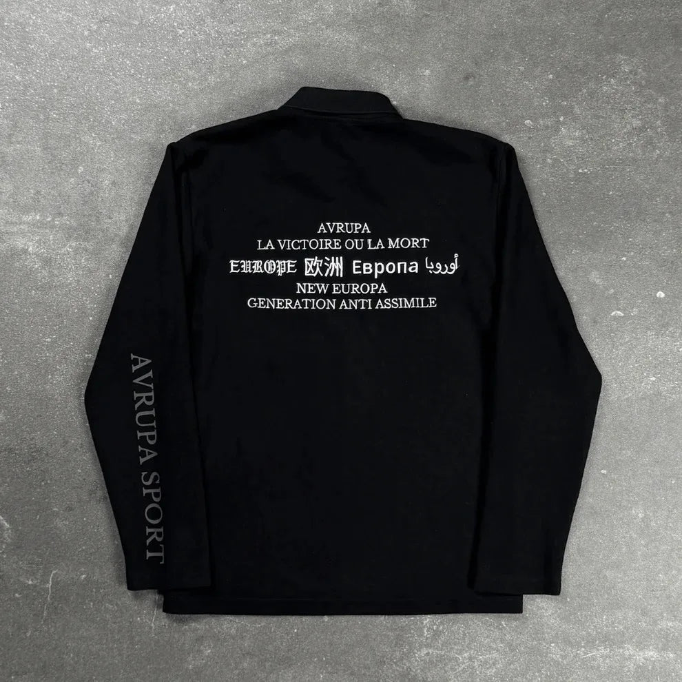 Polo Lapel Golf Longsleeve