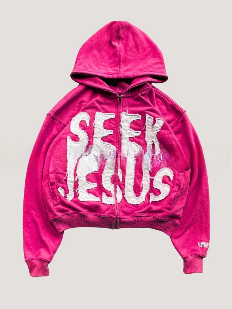 Seek Jesus Zip up