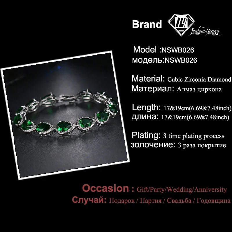 CZ Zircon Tennis Bracelet