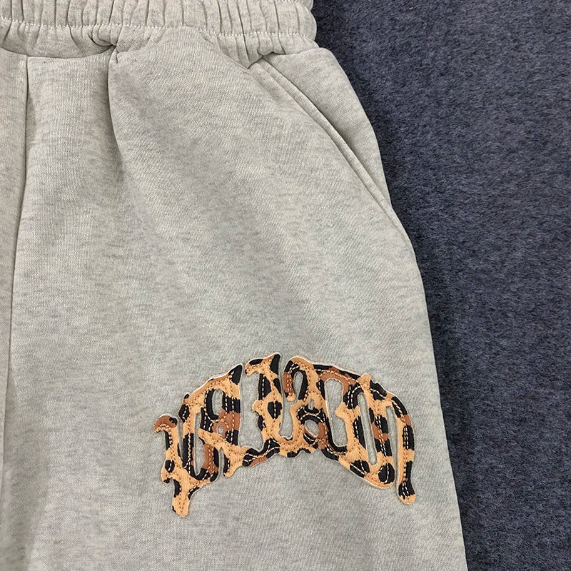 Leopard Double Waist Sweatpants