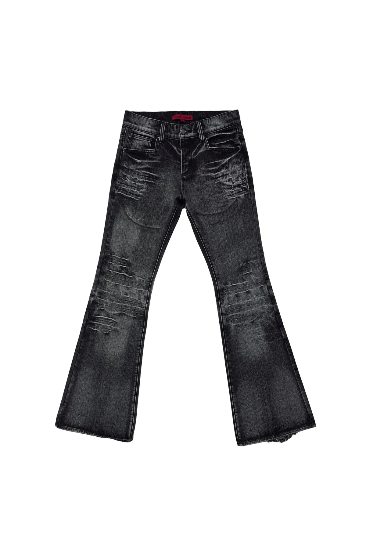 Arctic White Flared Jeans