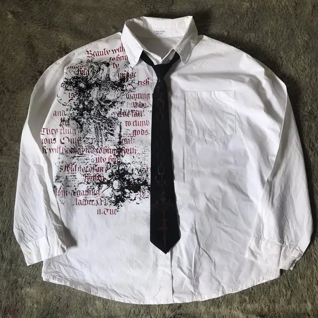 Y2K White Shirt Affliction