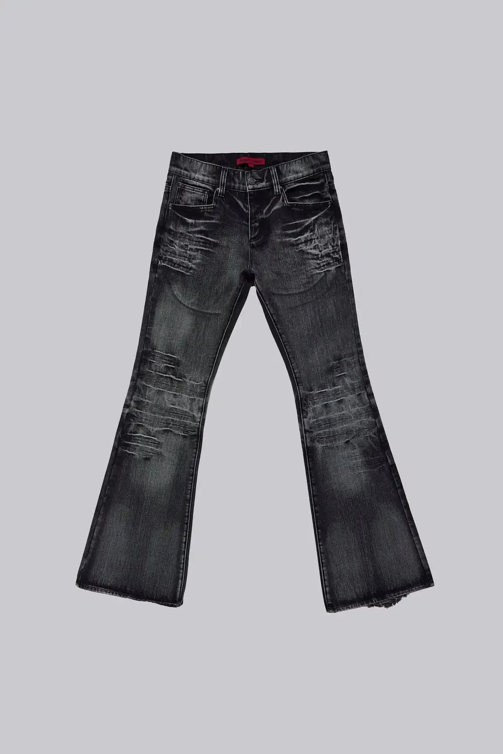 Arctic White Flared Jeans