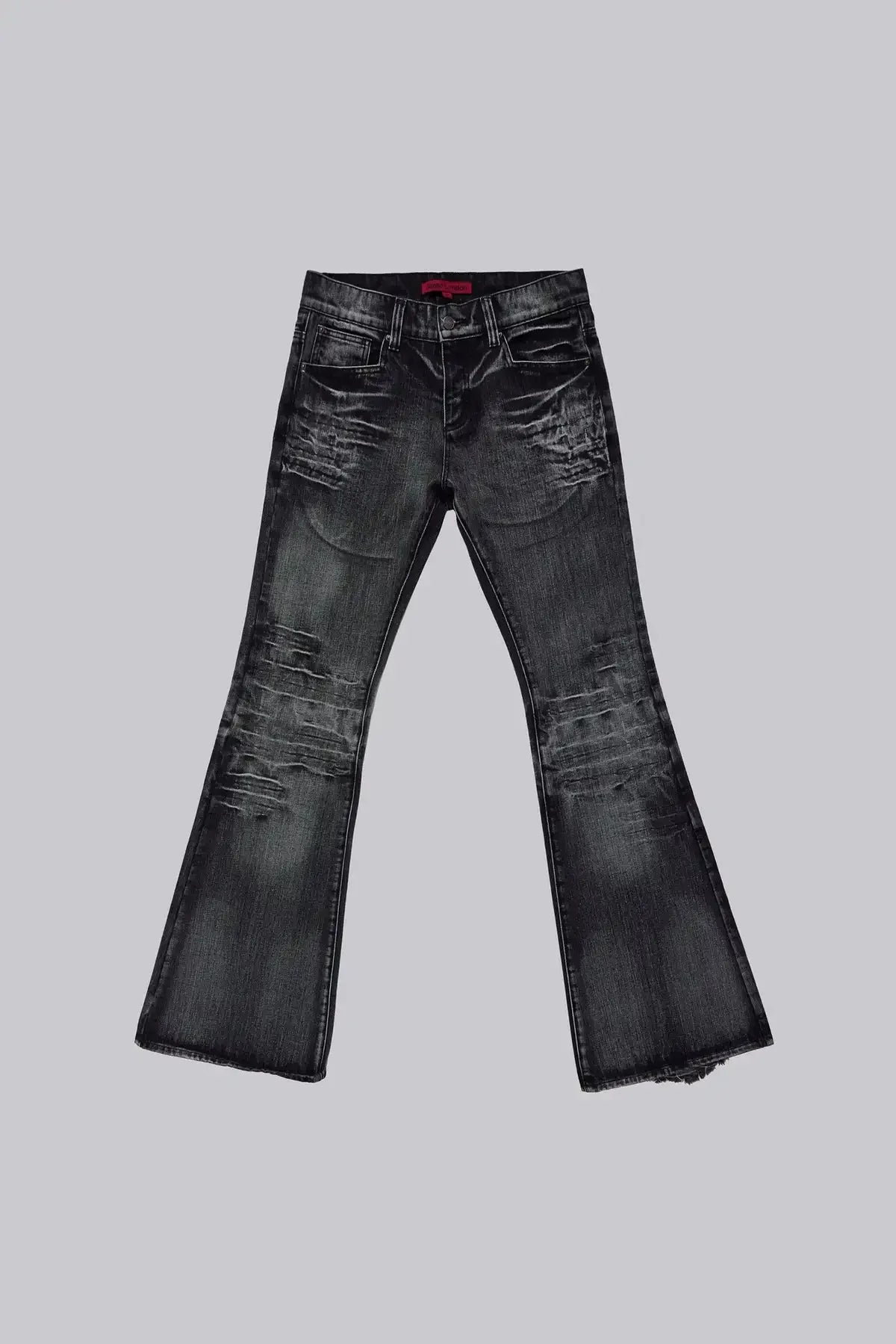 Arctic White Flared Jeans