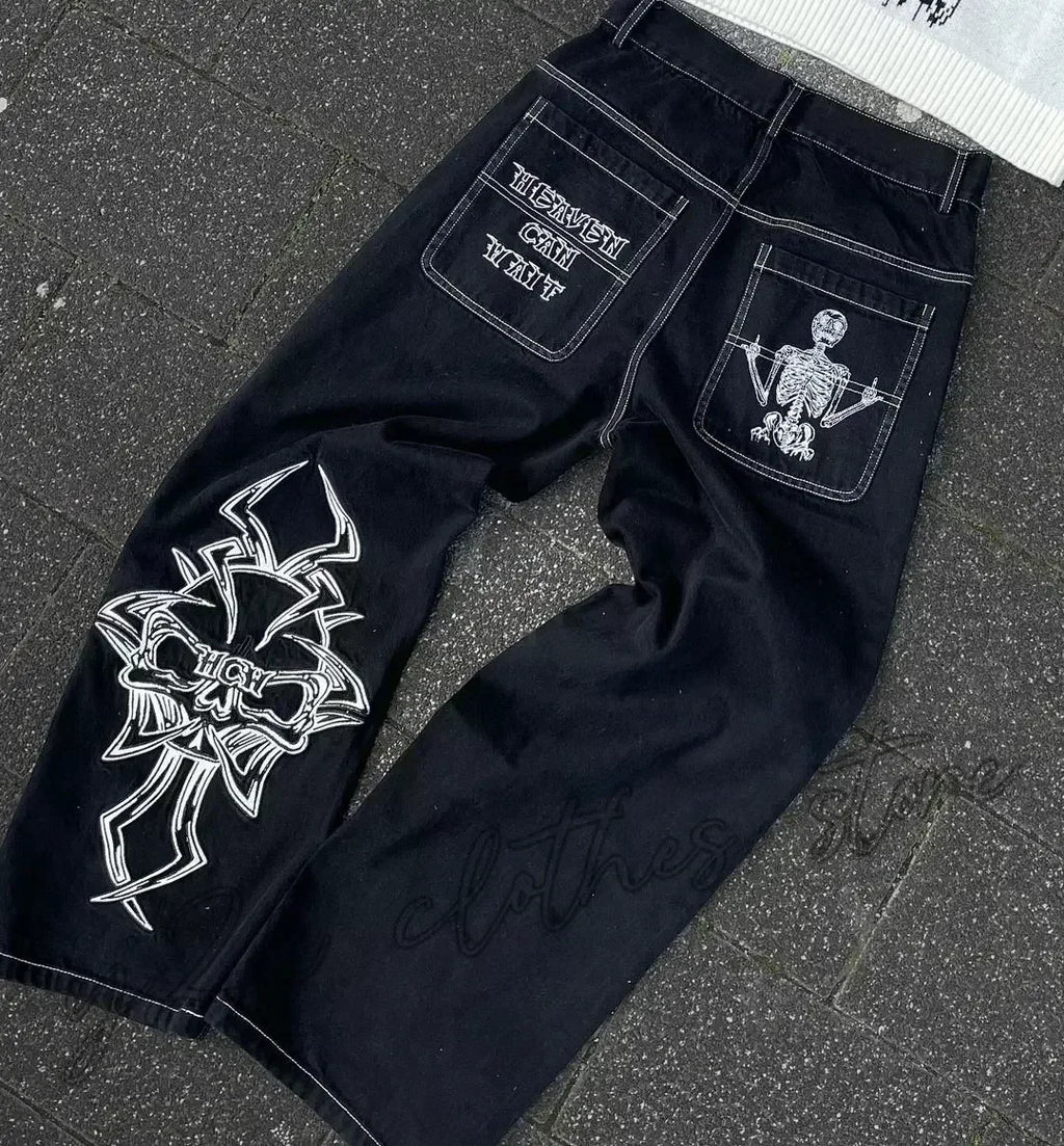 Wide legs Y2K jeans