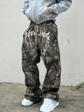 Men's Jungle Camouflage Full Print Streetwear All-Season Thin Pants Trousers Suitable for Gym Outdoor Casual Wear