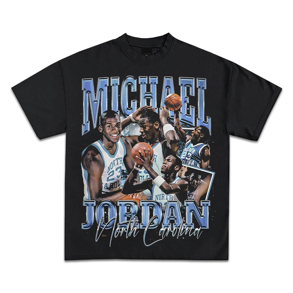 Pop Culture Vintage Graphic T-Shirt Collection American Rap Basketball Streetwear Hip-Hop Y2K Premium Qua Men Clothing Short