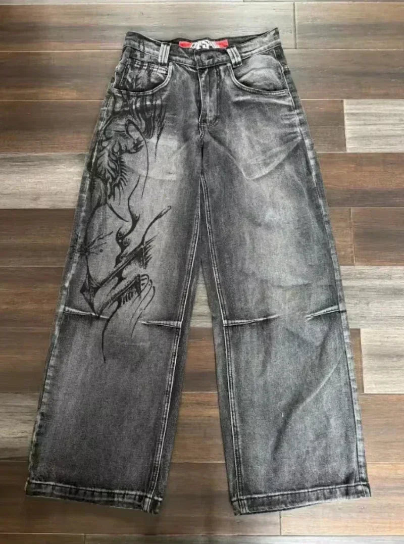 Wide legs Y2K jeans