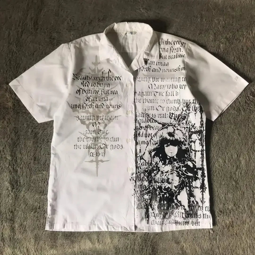 Y2K White Shirt Affliction