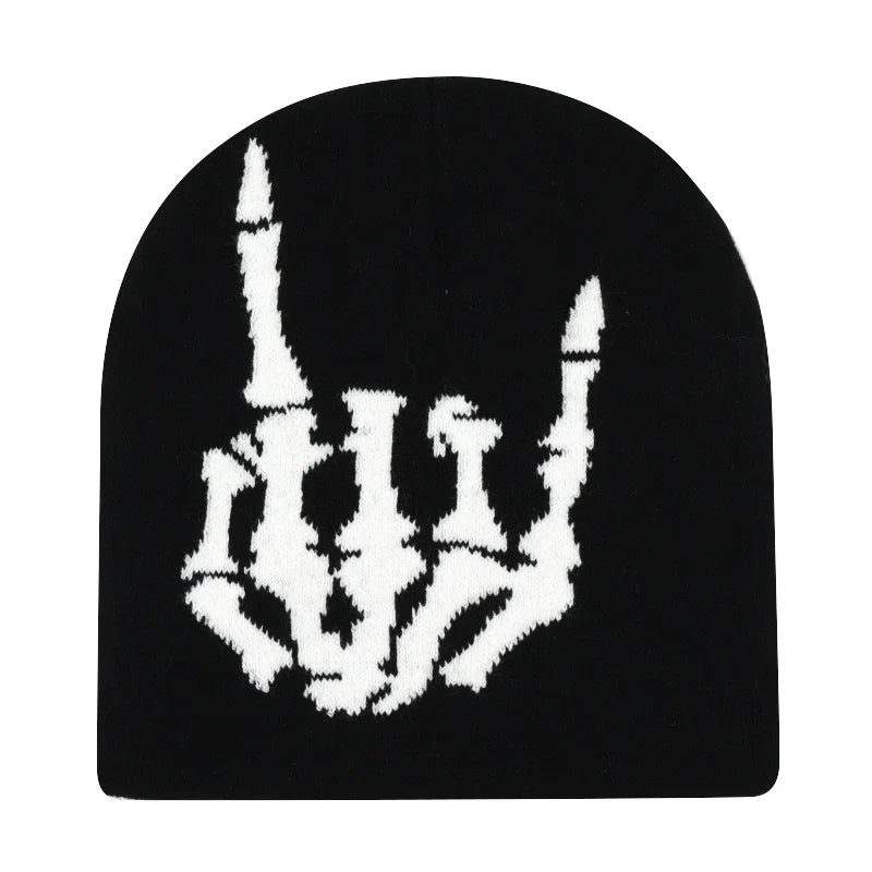Y2K Letter Knit Beanie