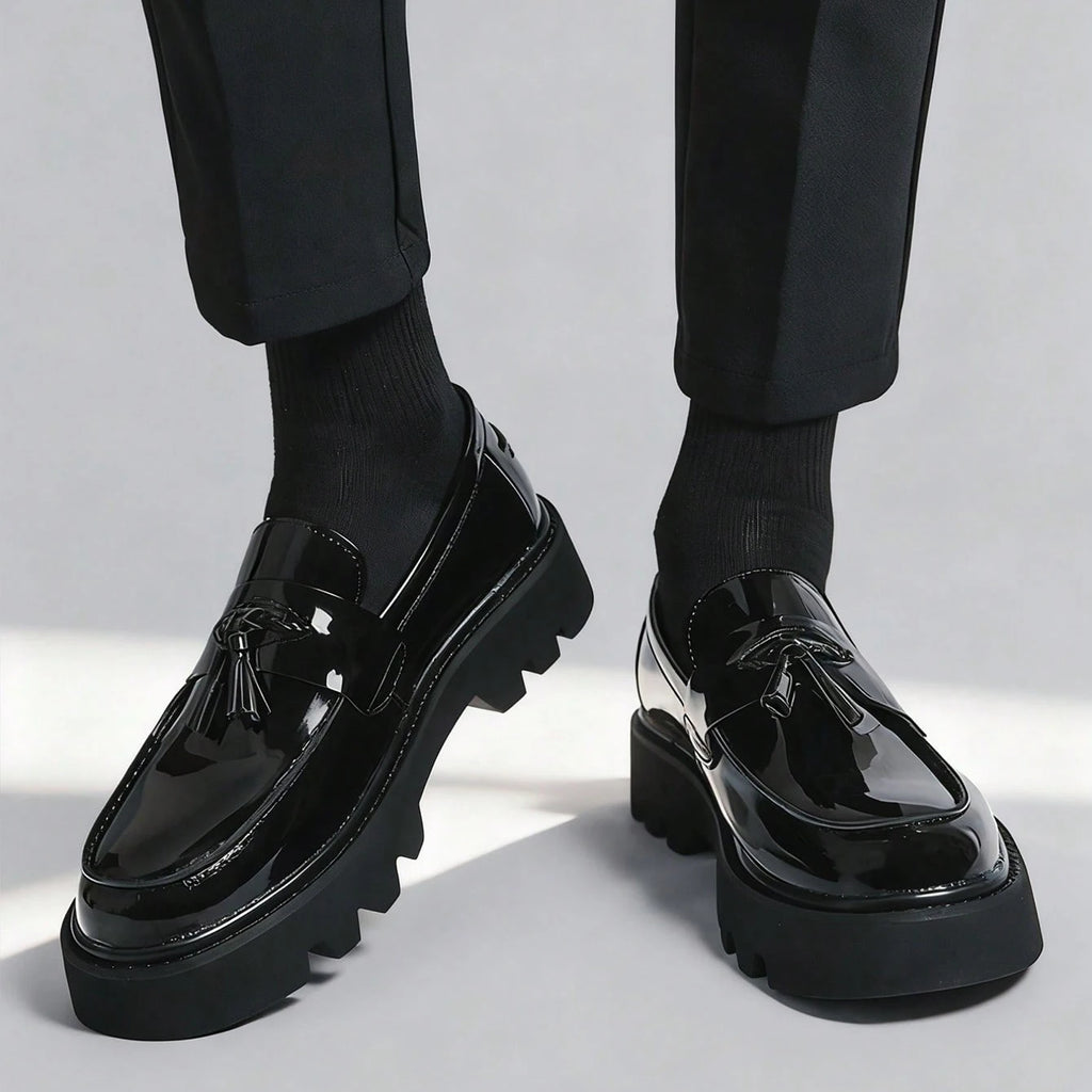 Black Penny Loafers