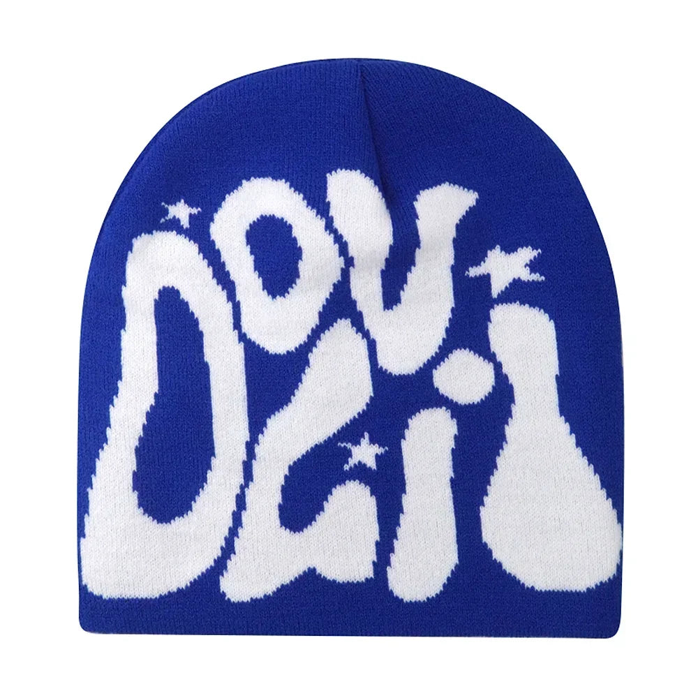 Y2K Letter Knit Beanie