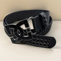 Y2K Rivet Waist Belt for Men Women Streetwear Jeans Accessories black pyramid studded belt, punk rock belt
