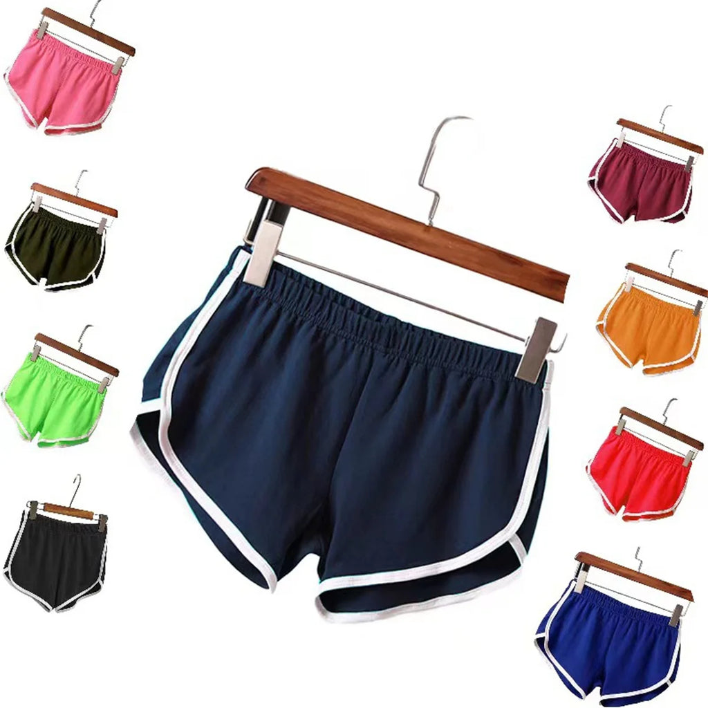 Sports Shorts Women Casual Fitness Shorts Cycling Running Wearing Causal Thin Anti-Walking Gym Yoga Hot Pants Bottoms Mujer