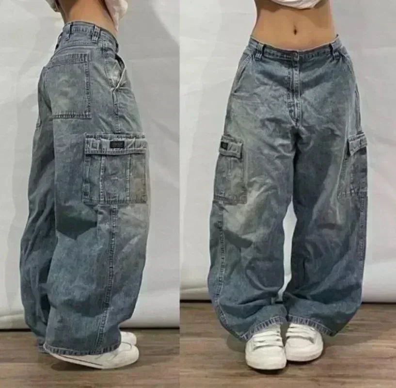 Wide legs Y2K jeans