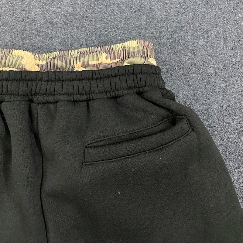 Leopard Double Waist Sweatpants