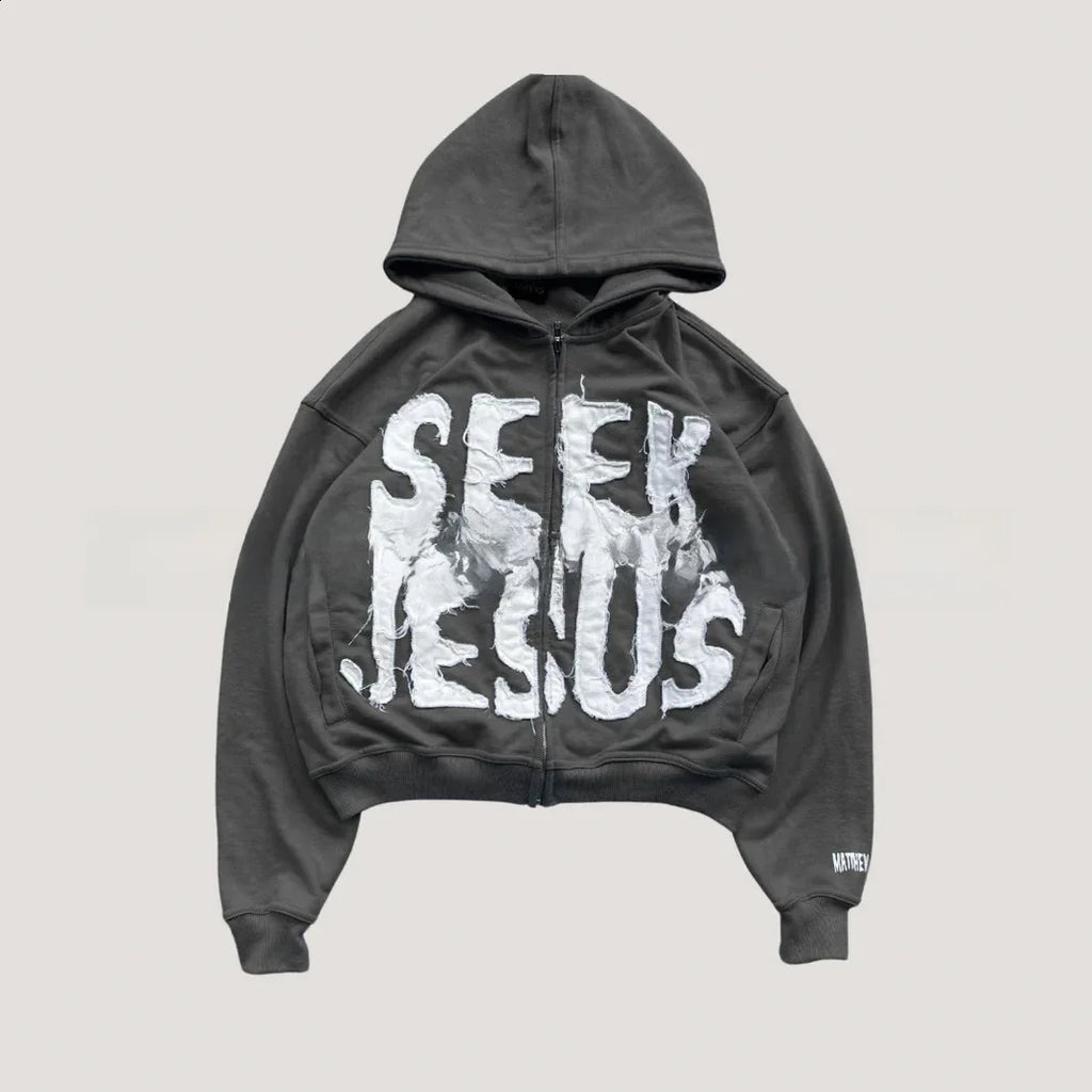 Seek Jesus Zip up