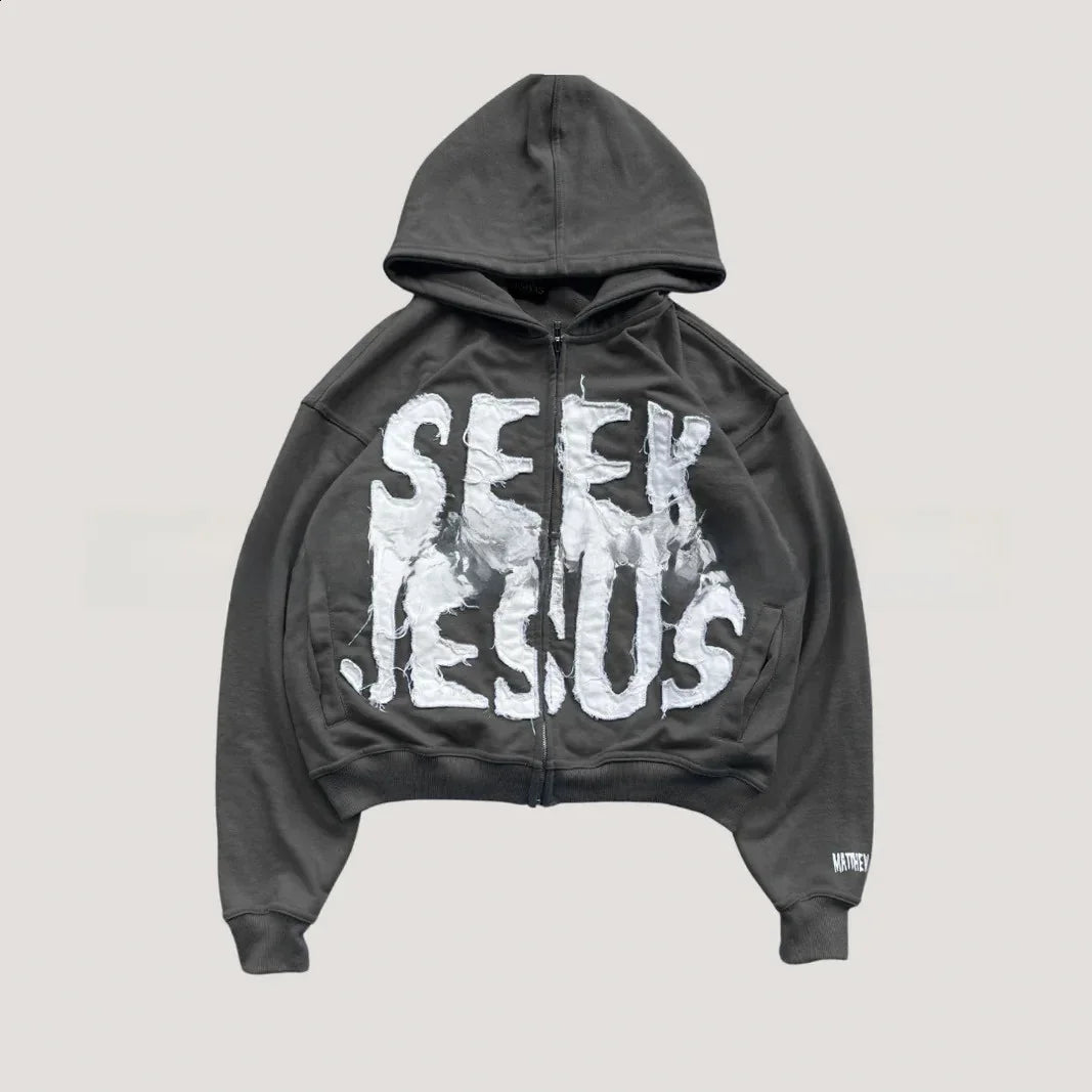 Seek Jesus Zip up