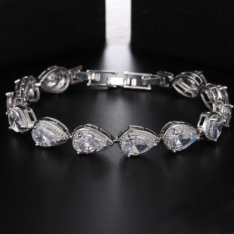 CZ Zircon Tennis Bracelet