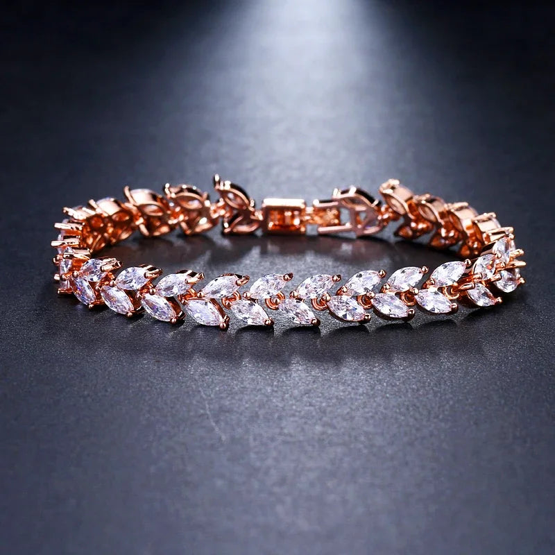 CZ Zircon Tennis Bracelet