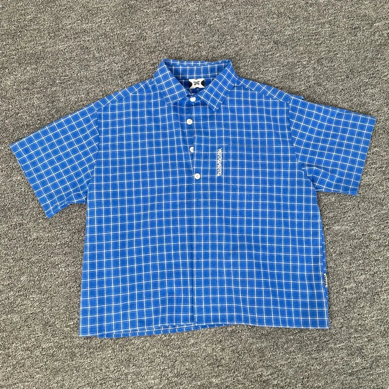 Cropped Plaid Shirt