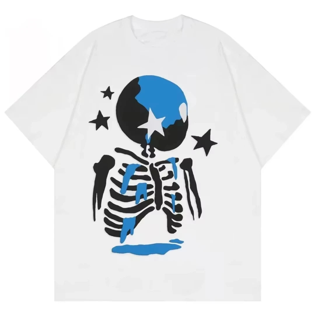 Retro Skull Graphic Tee