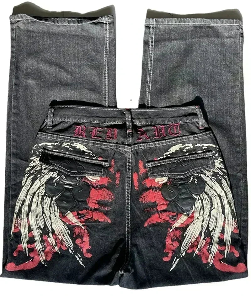 Wide legs Y2K jeans