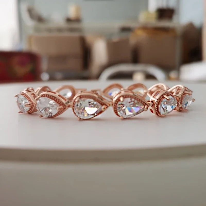 CZ Zircon Tennis Bracelet