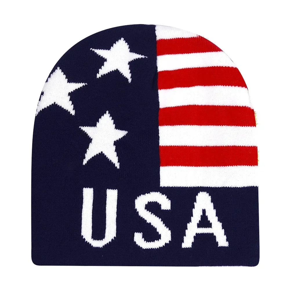 Y2K Letter Knit Beanie