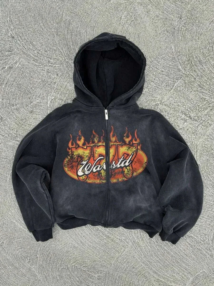 Vintage custom zip up