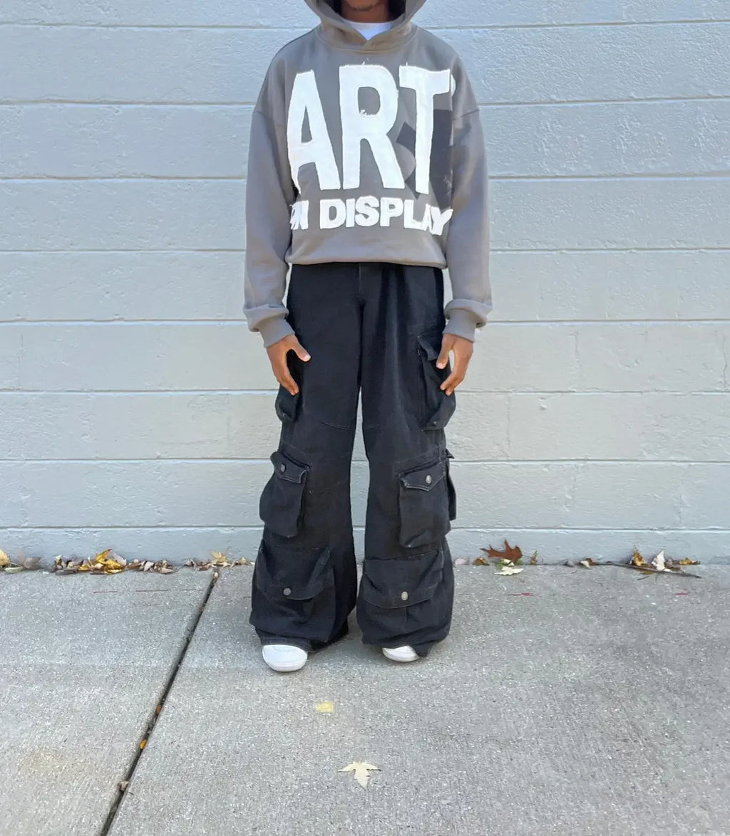 God is Good Cropped Zip up