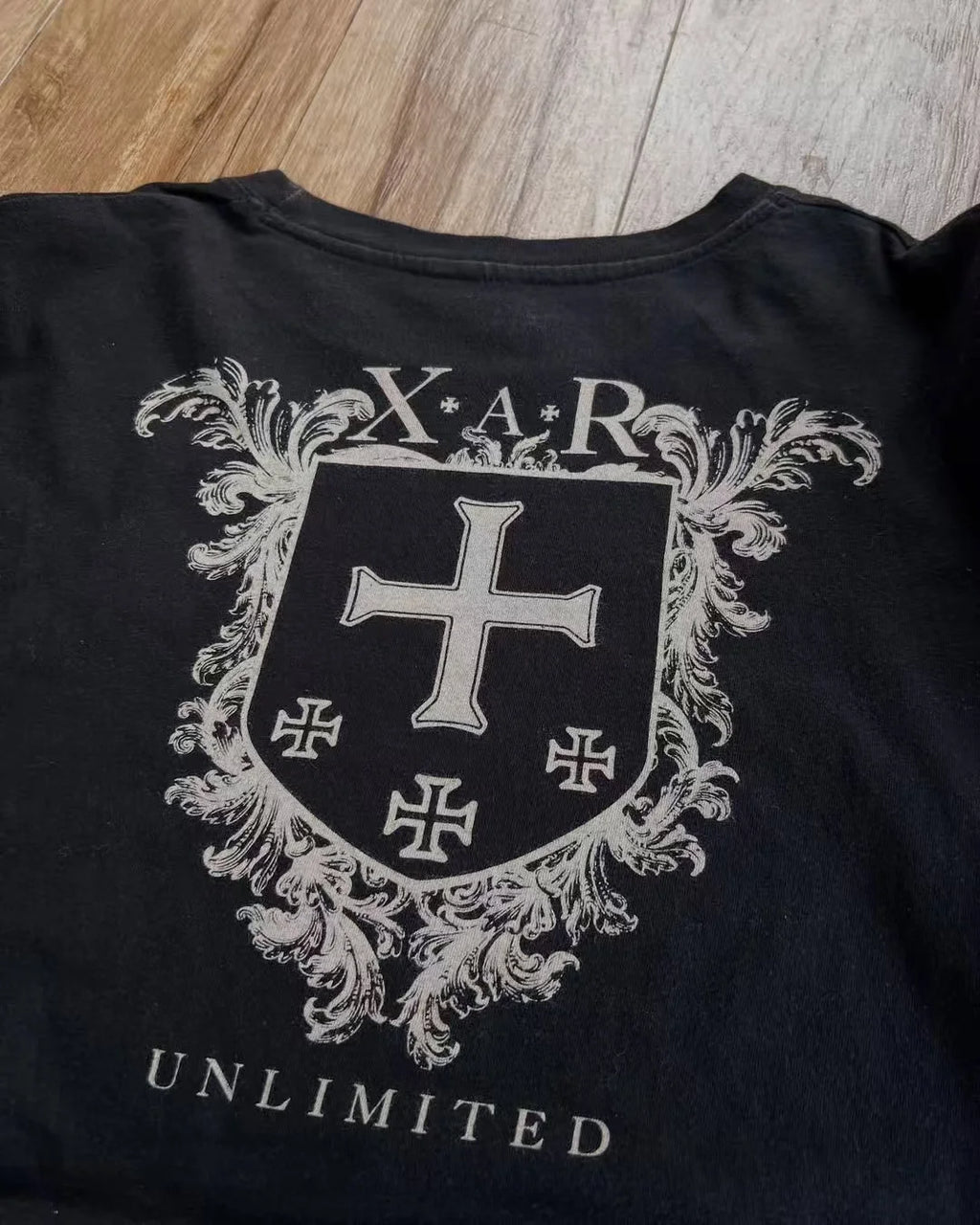 Gothic Skull Long Sleeve Tee