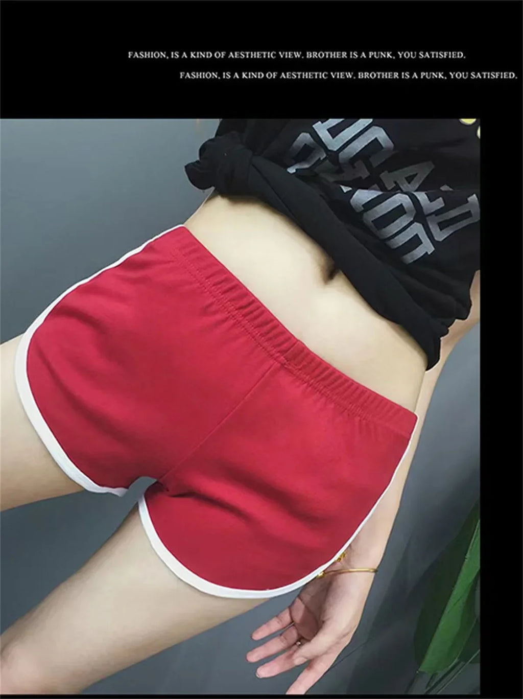 Sports Shorts Women Casual Fitness Shorts Cycling Running Wearing Causal Thin Anti-Walking Gym Yoga Hot Pants Bottoms Mujer
