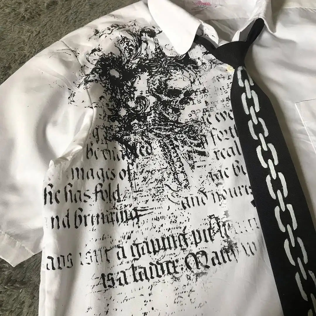 Y2K White Shirt Affliction