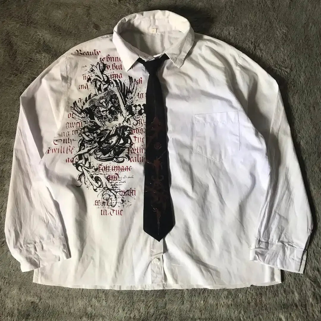 Y2K White Shirt Affliction
