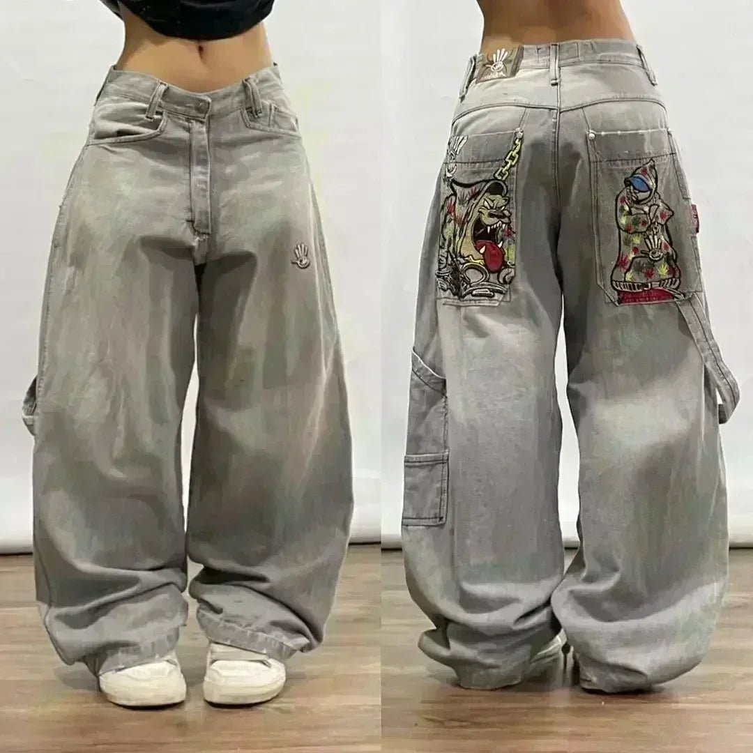 Wide legs Y2K jeans