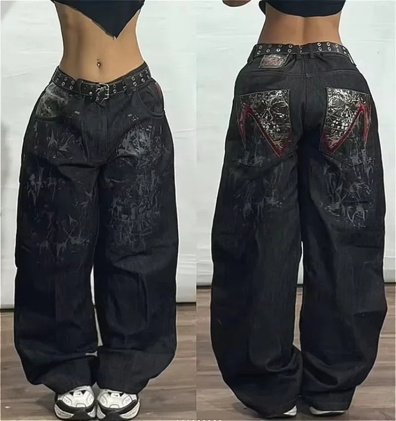 Wide legs Y2K jeans