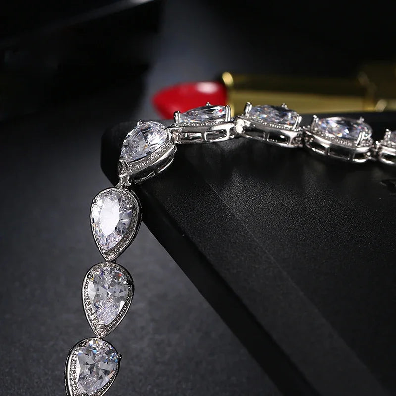 CZ Zircon Tennis Bracelet