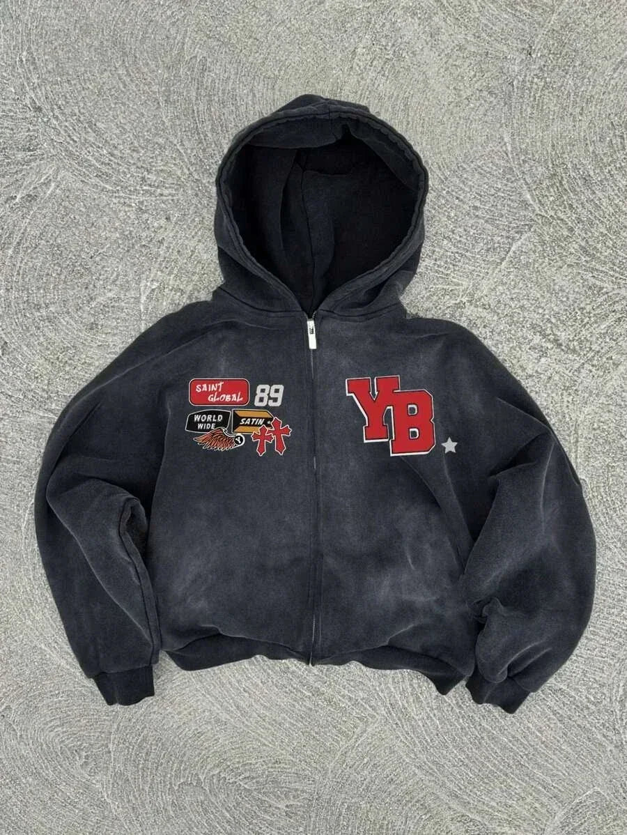 Vintage custom zip up