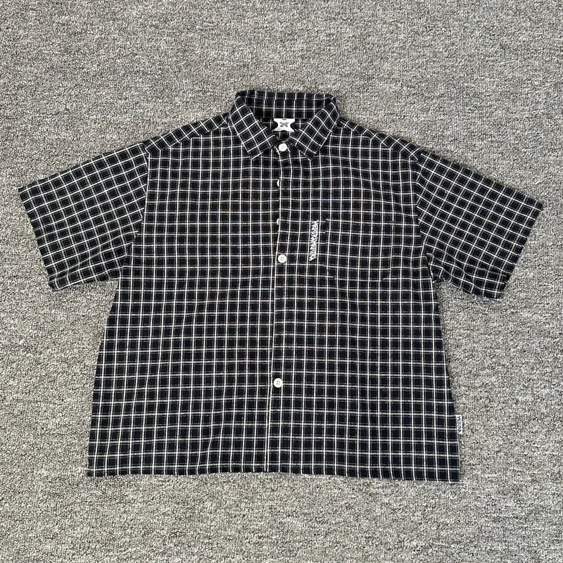 Cropped Plaid Shirt