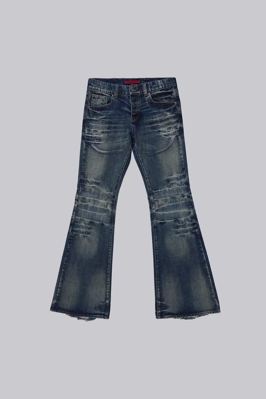 Arctic White Flared Jeans