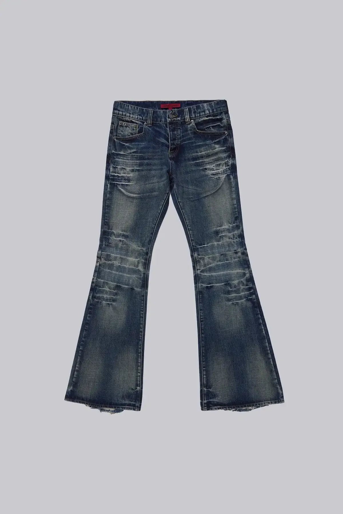 Arctic White Flared Jeans