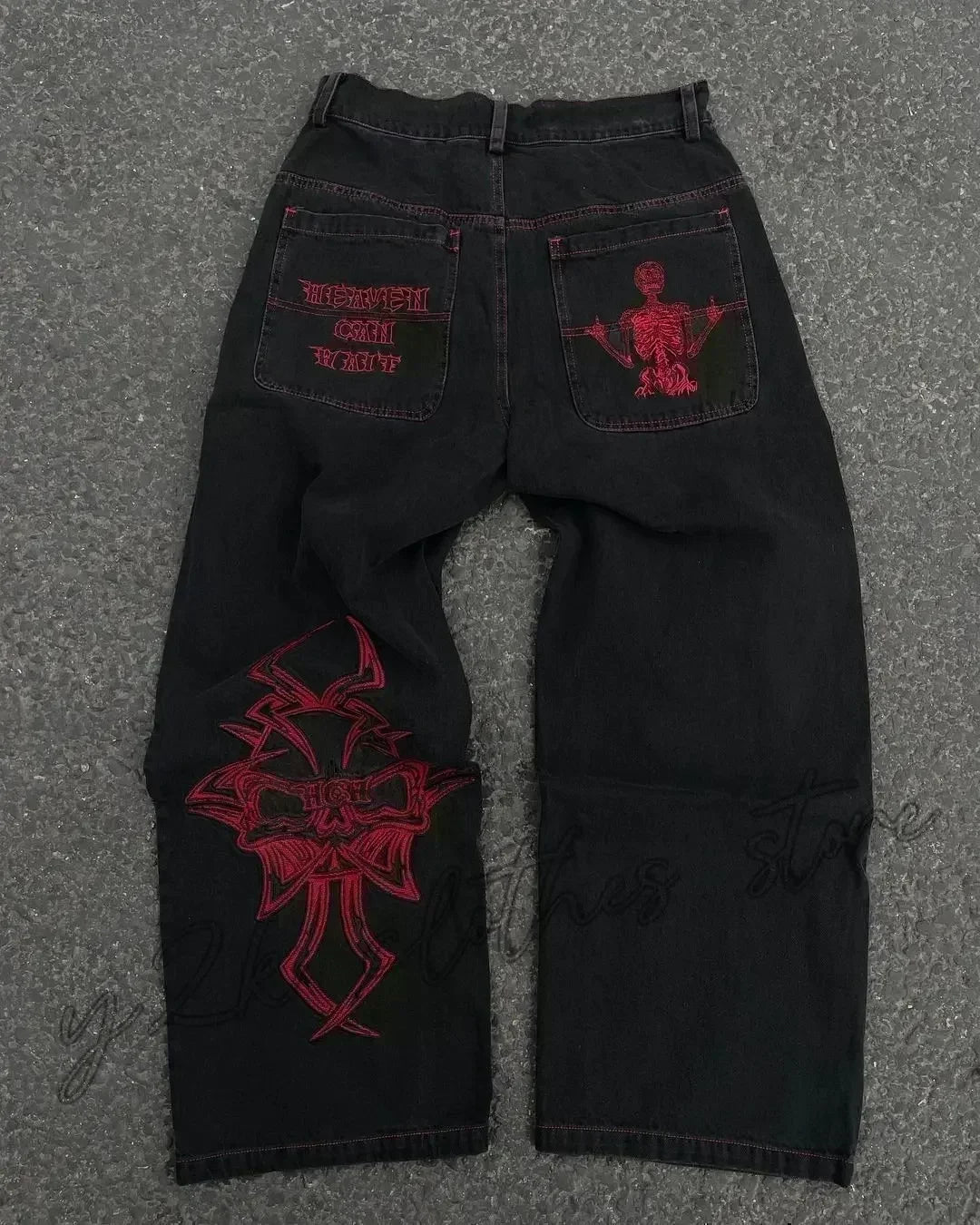 Wide legs Y2K jeans